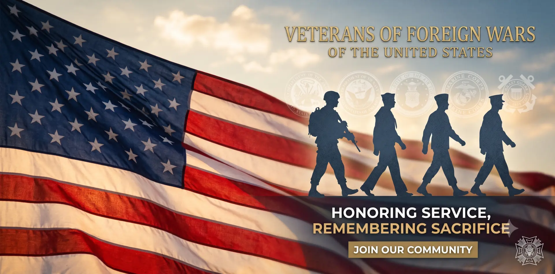 Local citizens and veterans